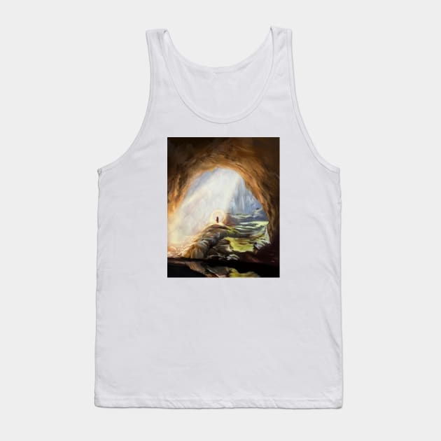 Fantasy cave Tank Top by Anazaucav